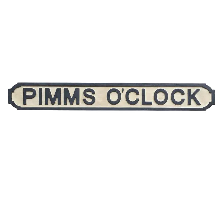 Pimms O'Clock Sign | Blue Goose Imports