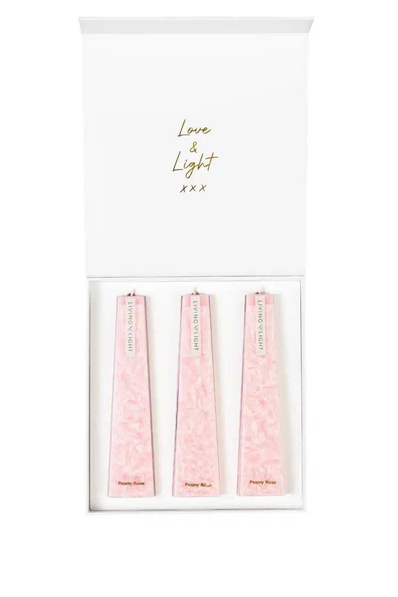 Mini Icicle Trio Gift Sets - Peony Rose | Living Light