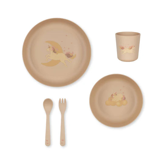 Pla Dinner Sets - Unicorn | KONGES SLØJD