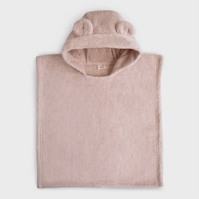 Poncho Towel Bear - Blush | Mushie