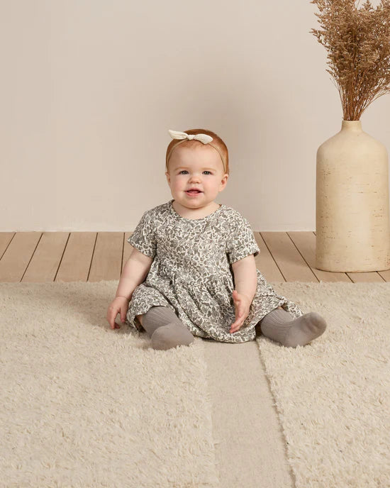 BRIELLE DRESS - GREEN GARDEN | Quincy Mae