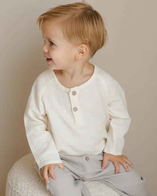 LUCA PANT || FOG | Quincy Mae