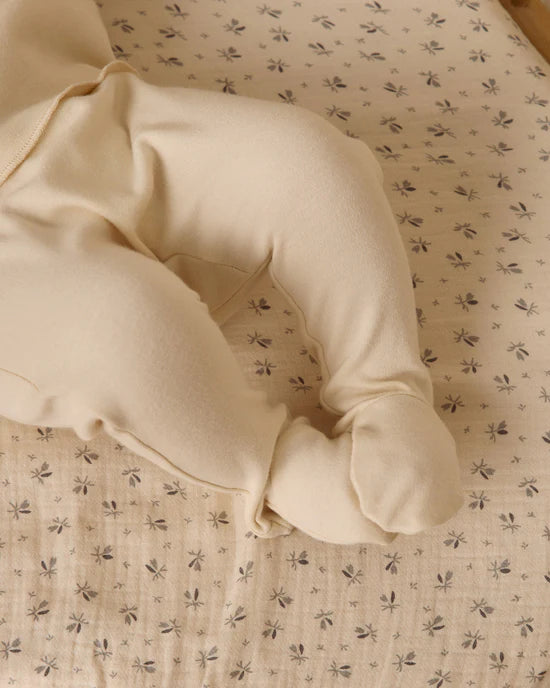 WOVEN CRIB SHEET || BLUEBELL | Quincy Mae