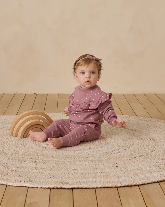 LITTLE KNOT HEADBAND || MULBERRY - Beige | Quincy Mae