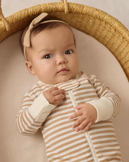 LITTLE KNOT HEADBAND || GOLDEN - Beige | Quincy Mae