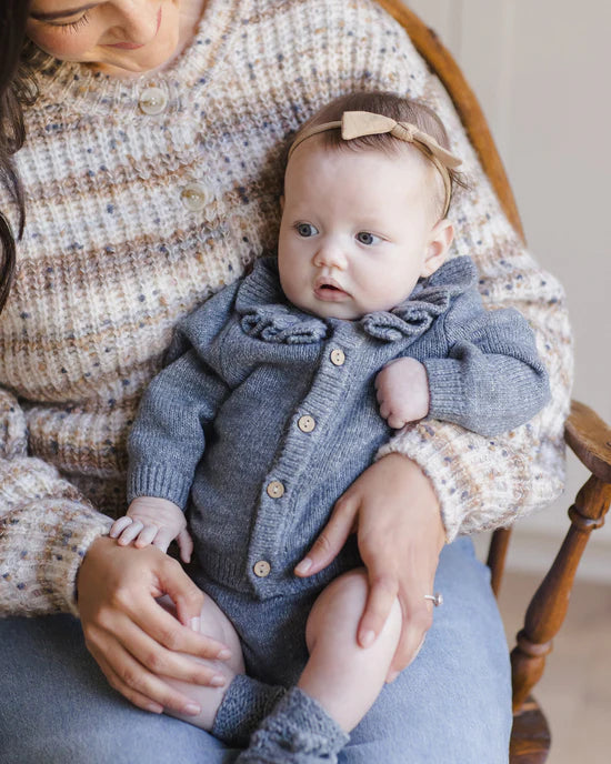 LITTLE KNOT HEADBAND || GOLDEN - Beige | Quincy Mae