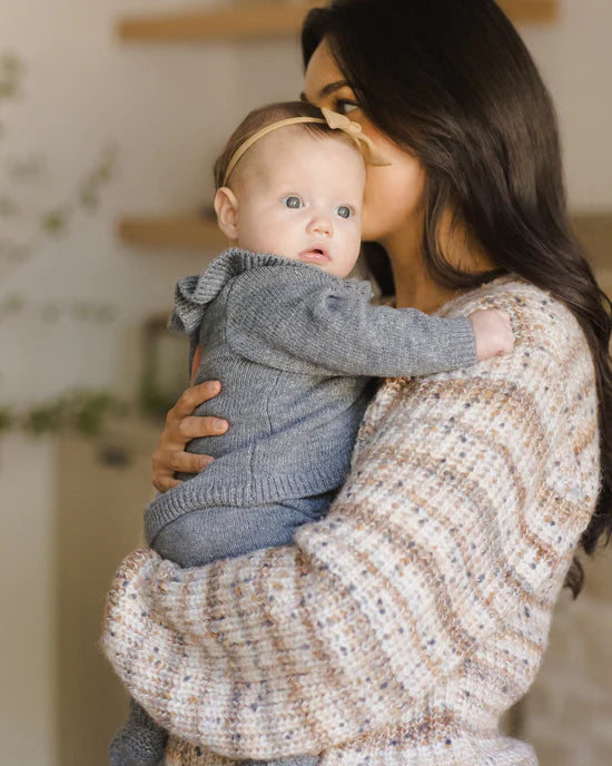 LITTLE KNOT HEADBAND || GOLDEN - Beige | Quincy Mae