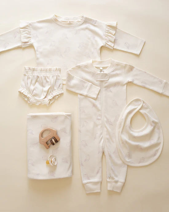 GATHERED BLOOMER || SNOW OWLS | Quincy Mae