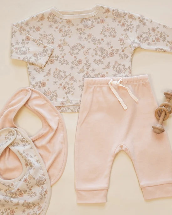 DRAWSTRING PANT DUSTY ROSE - DUSTY-ROSE | Quincy Mae