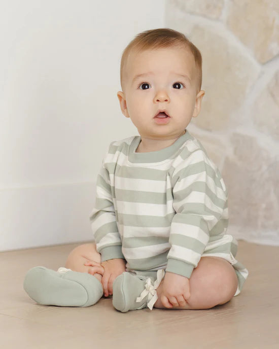 Baby Booties || Sage - SAGE | Quincy Mae