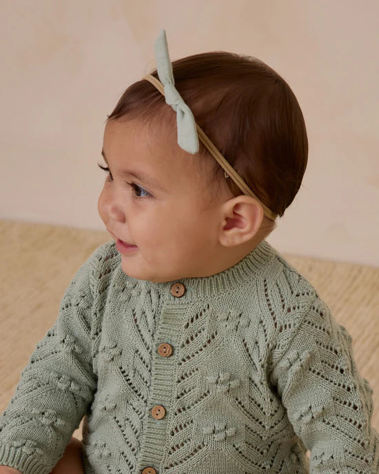 Knit Cardigan || Sage | Quincy Mae