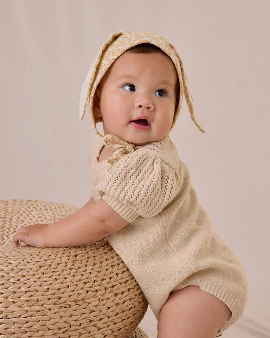 Bunny Bonnet || Dahlia - IVORY | Quincy Mae