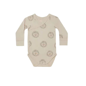 Side Snap Bodysuit - Lions | Quincy Mae