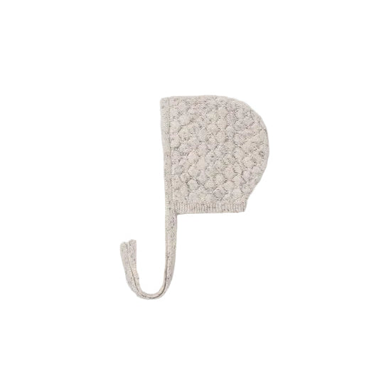 KNIT BONNET NATURAL CONFETTI - NATURAL | Quincy Mae
