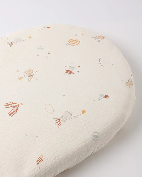 Bassinet Crib Sheet || Carnival | Quincy Mae