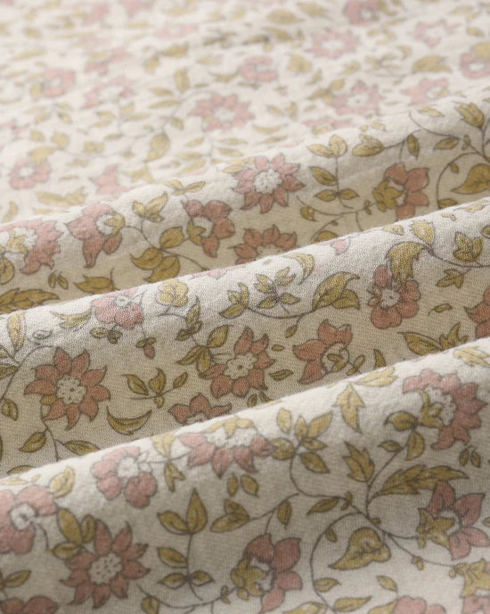 Woven Swaddle - Dahlia - Natural | Quincy Mae