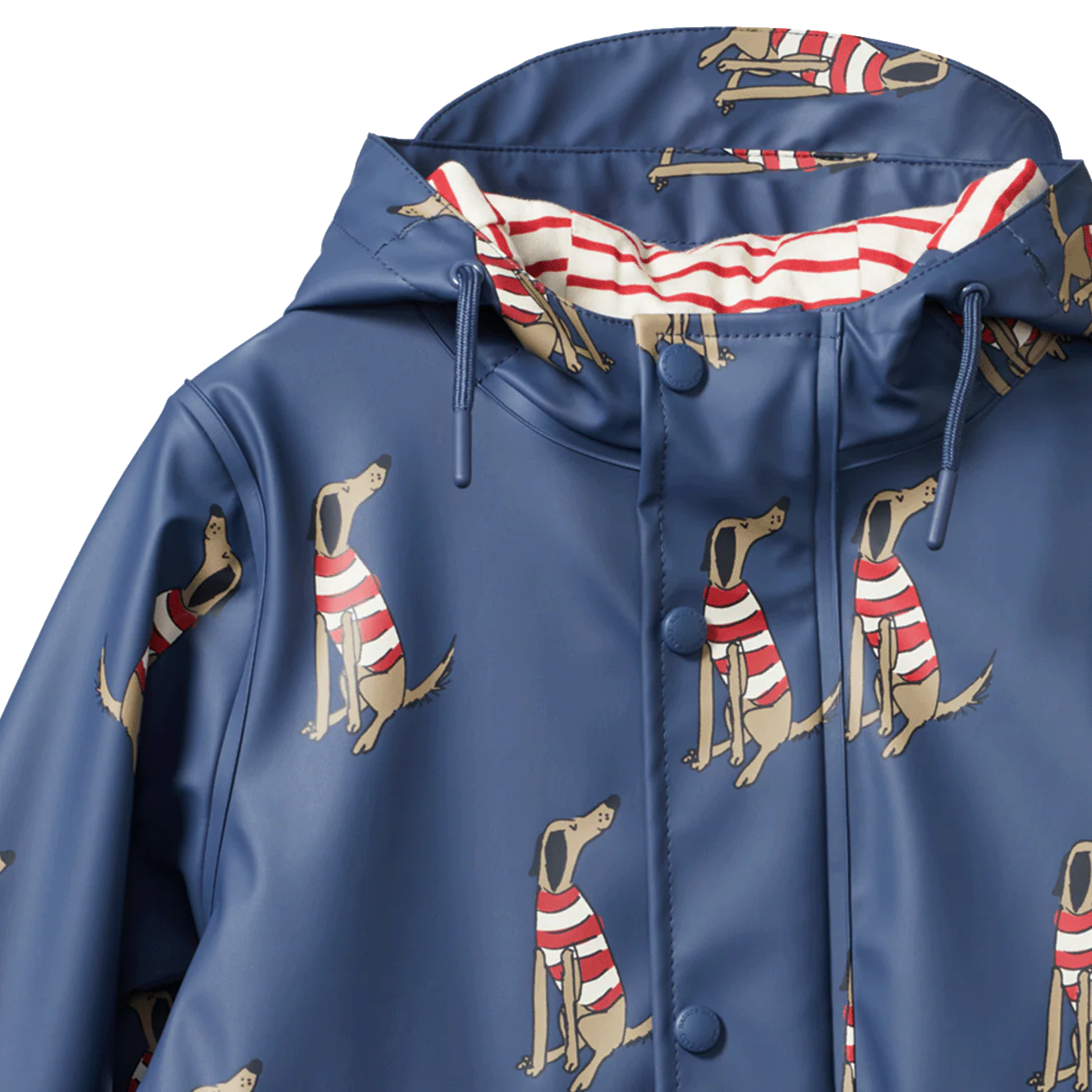 RAINCOAT - Best Friend Indigo Print | Nature Baby