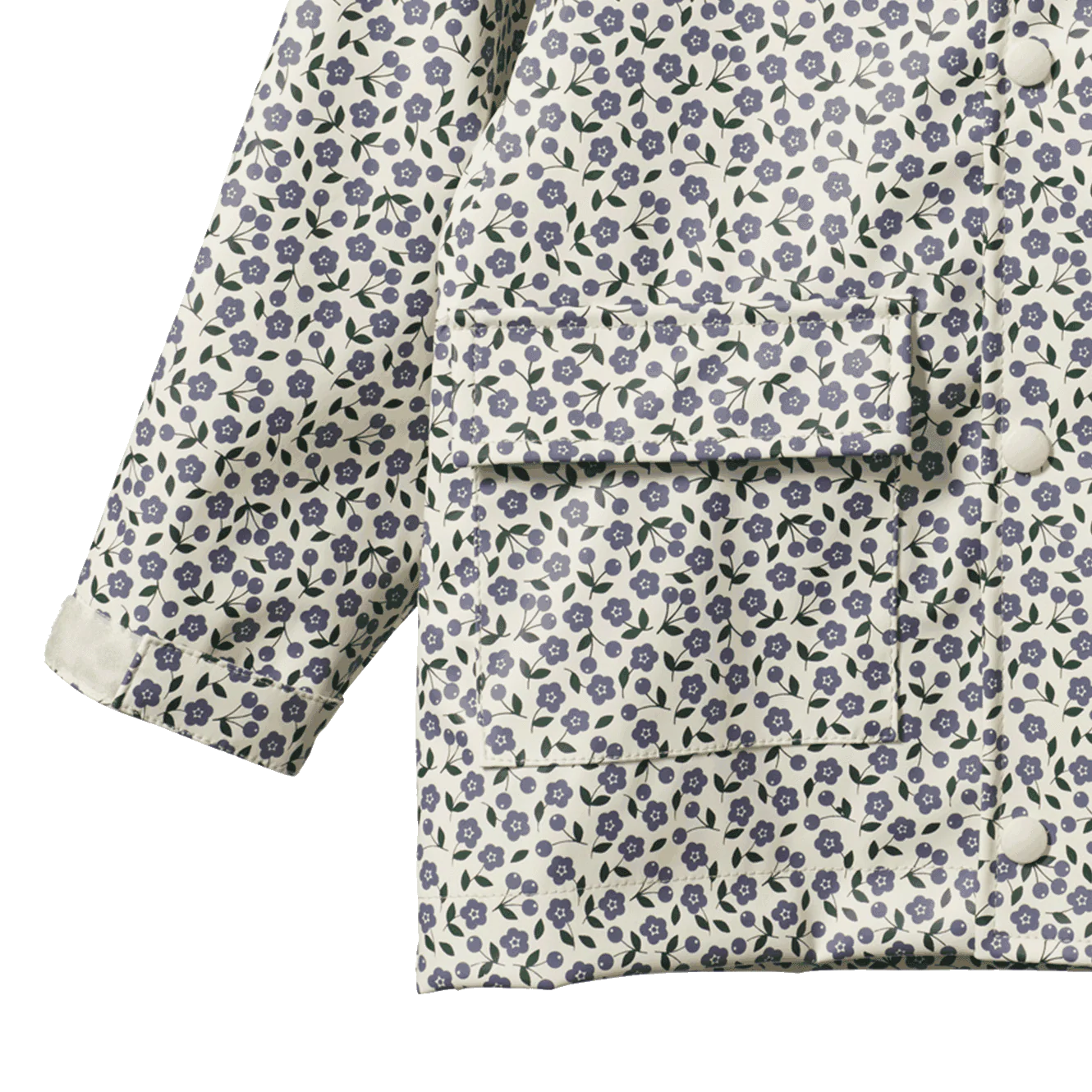 RAINCOAT - Briarwood Heron Print | Nature Baby
