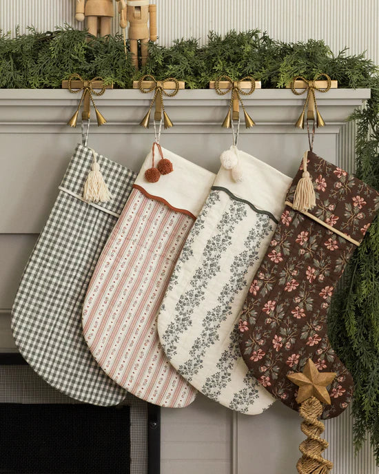 CHRISTMAS STOCKING || GREEN VINES | Rylee + Cru