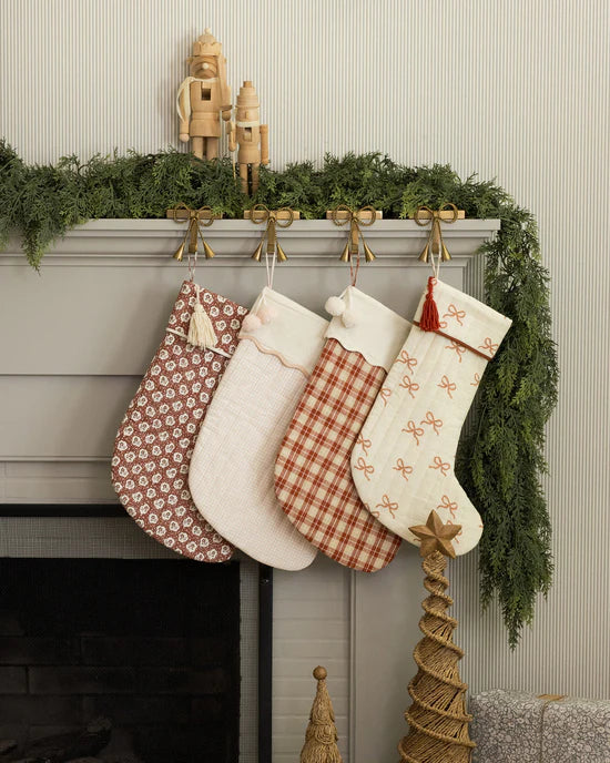 CHRISTMAS STOCKING || RED PLAID | Rylee + Cru