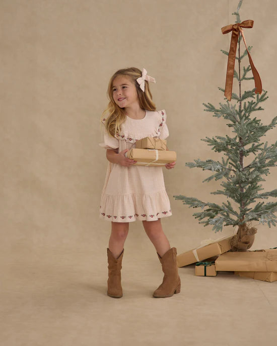 CORDELIA DRESS || PETAL GINGHAM | Rylee + Cru