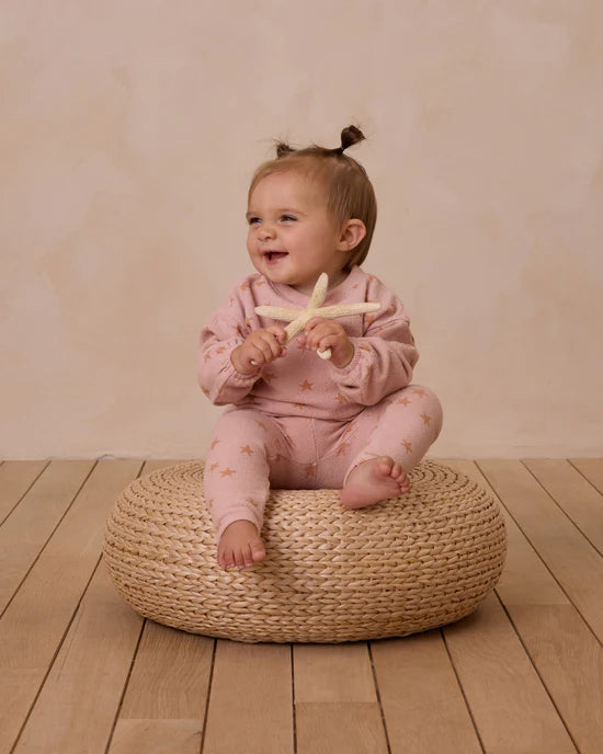 Spongy Knit Set || Starfish - PINK | Rylee + Cru