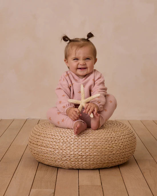 Spongy Knit Set || Starfish - PINK | Rylee + Cru