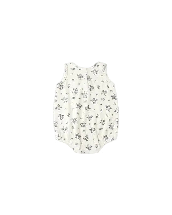 BUBBLE ONESIE || BLUE FLORAL | Rylee + Cru