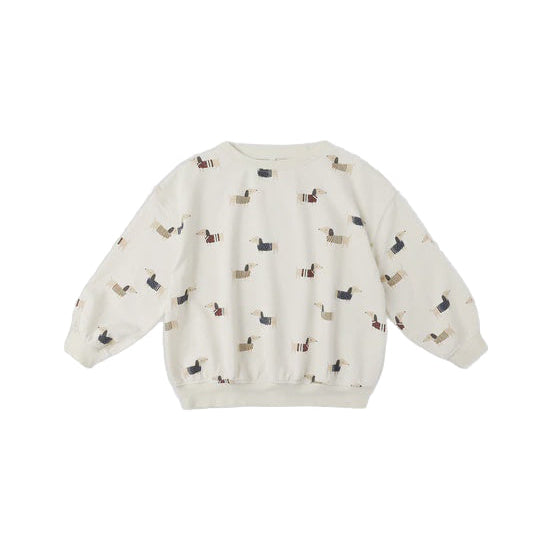 Relaxed Sweatshirt || Dachshund | Rylee + Cru