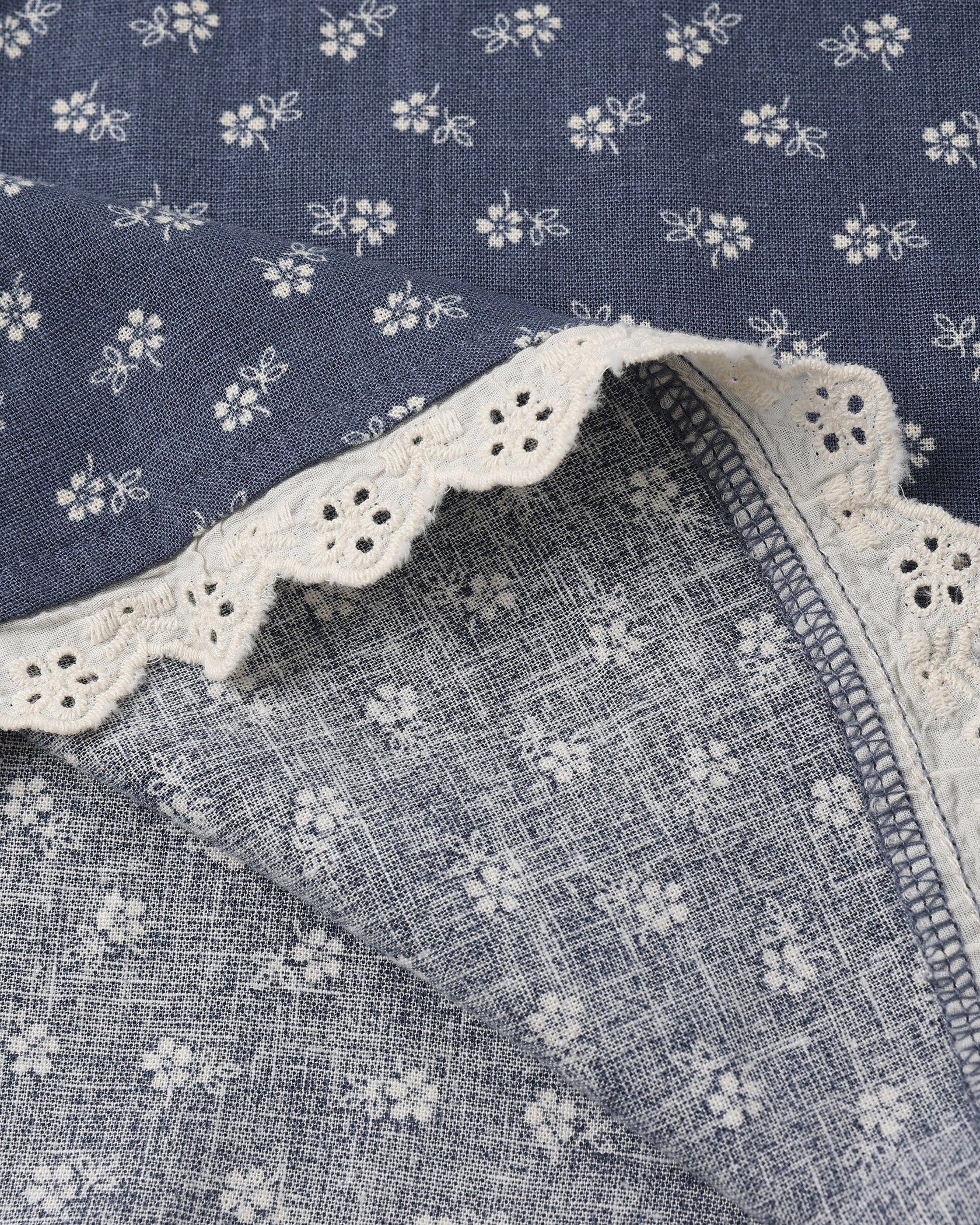 Porter Dress - Ditsy - Marine | Rylee + Cru
