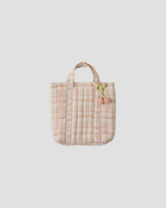 Quilted Bag - Summer Plaid | Rylee + Cru