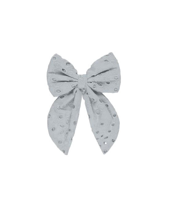 Oversized Bow || Light Blue| Rylee & Cru