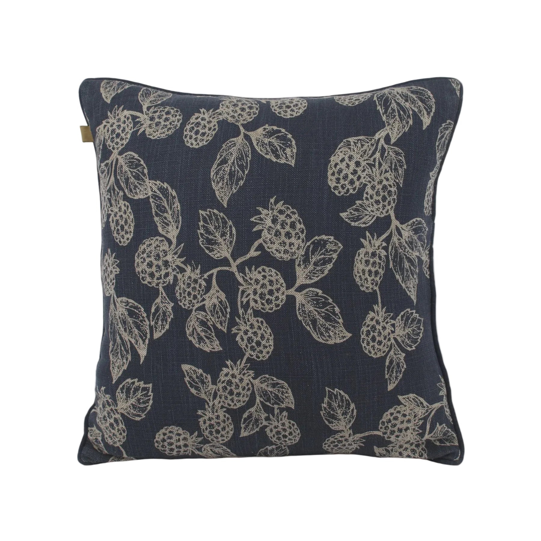 Berry Print Cushion - Blue | Raine & Humble