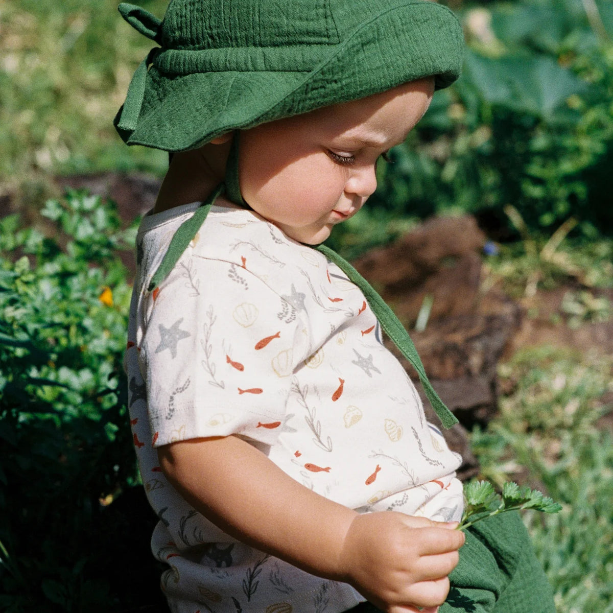 RIVER TEE - Snorkel Print | Nature Baby