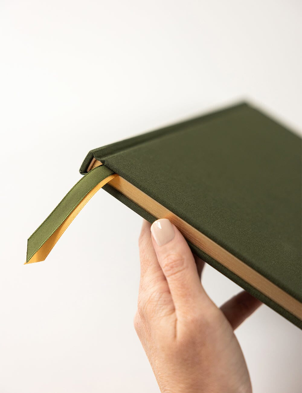 Heirloom Recipe Book Journal - Basil Green | Bespoke Letterpress