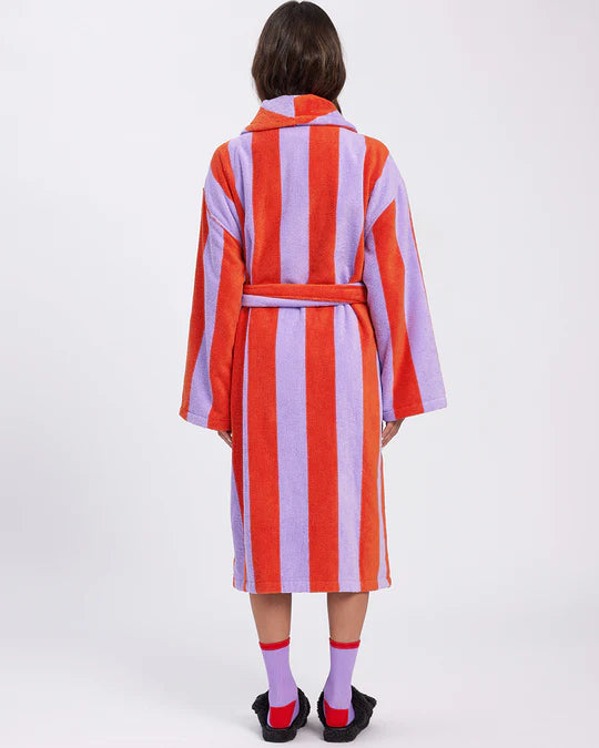 Robe - Grapefruit Stripes | Hommey