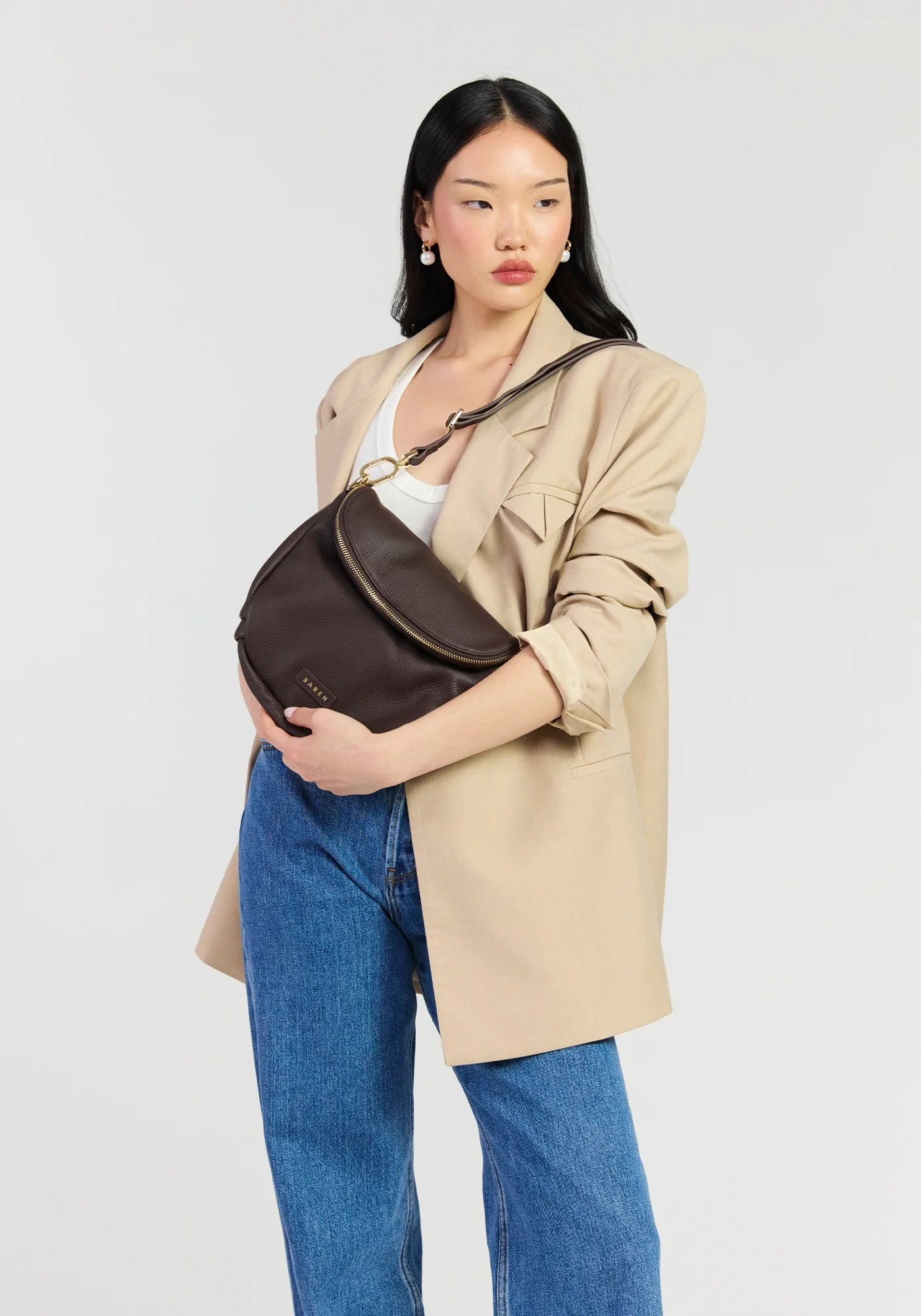 Fifi Crossbody - Cacao | Saben