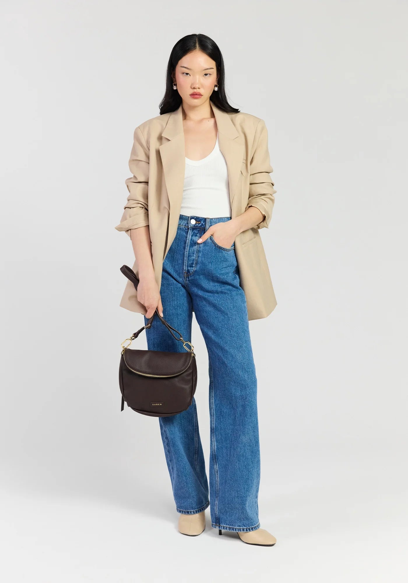 Fifi Crossbody - Cacao | Saben