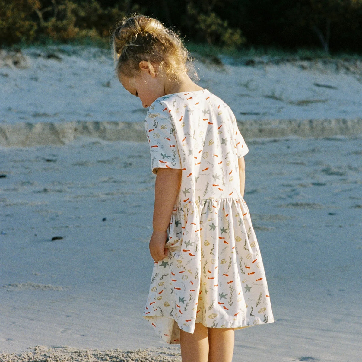 SATURDAY DRESS - Snorkel Print | Nature Baby