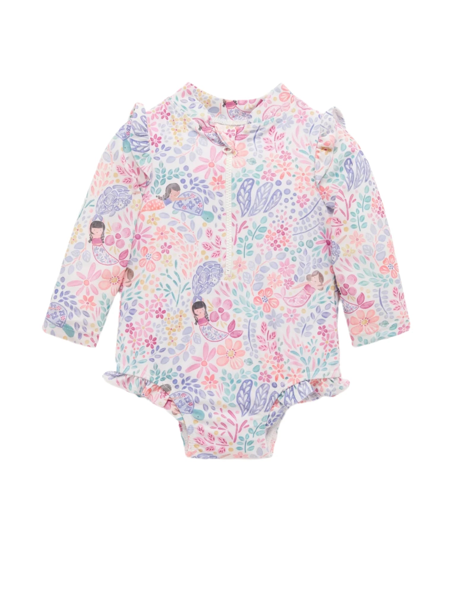 Long Sleeve Infant Swimwear Nz Toshi Girls Maya Long Sleeve