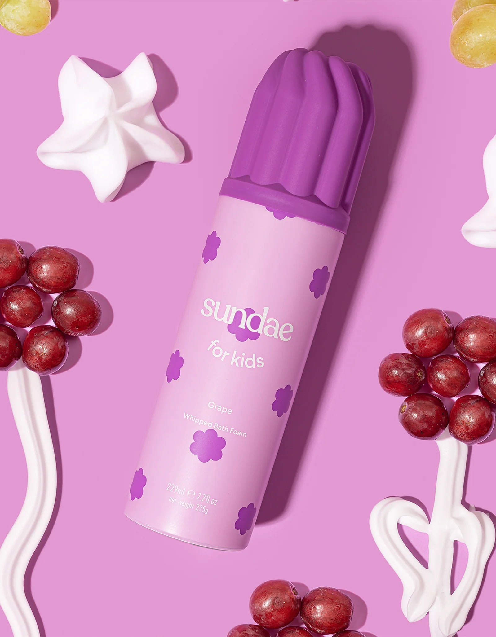 Grape - Whipped Shower Foam For Kids | Sundae