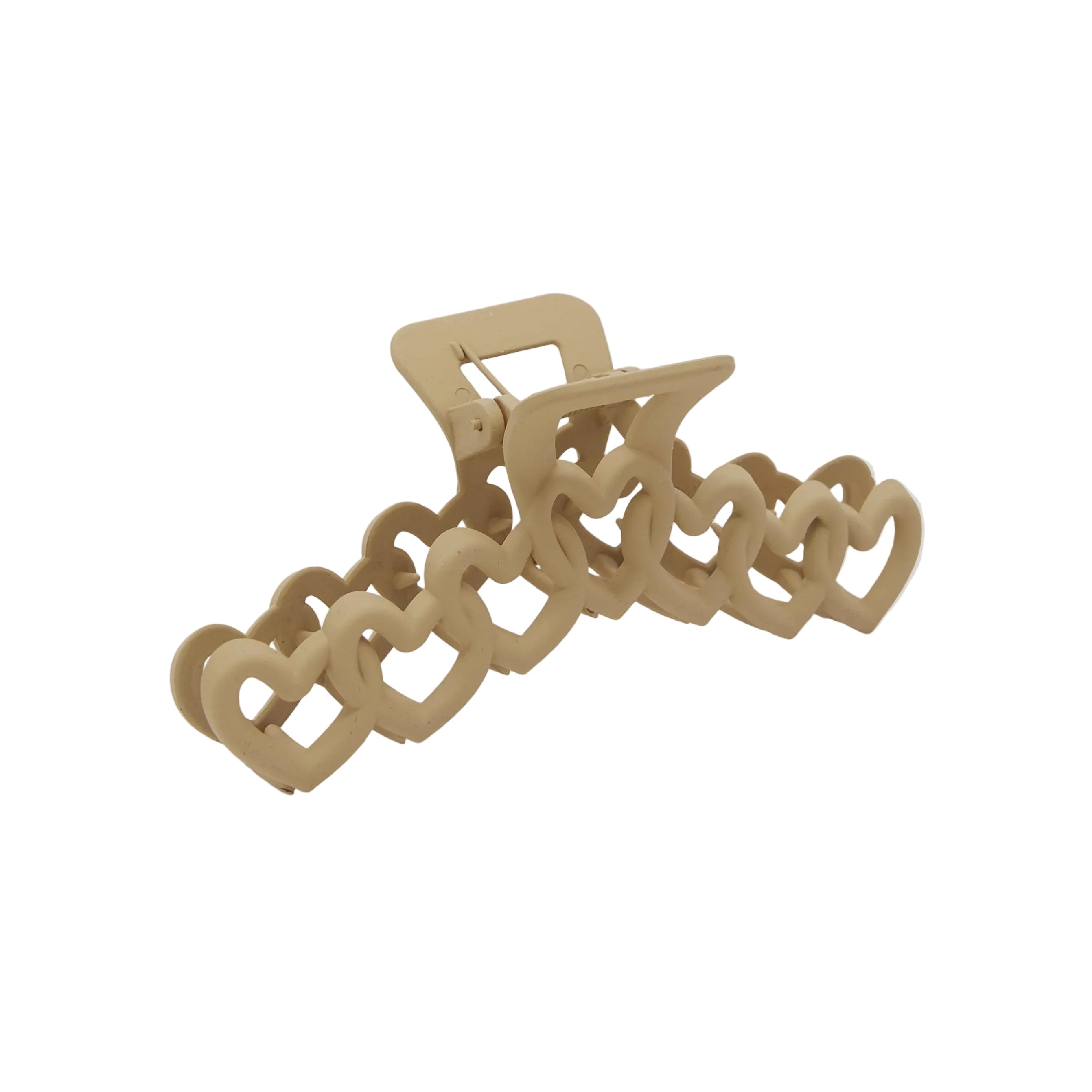 Hair Grip - String of Hearts - Beige | Stella + Gemma