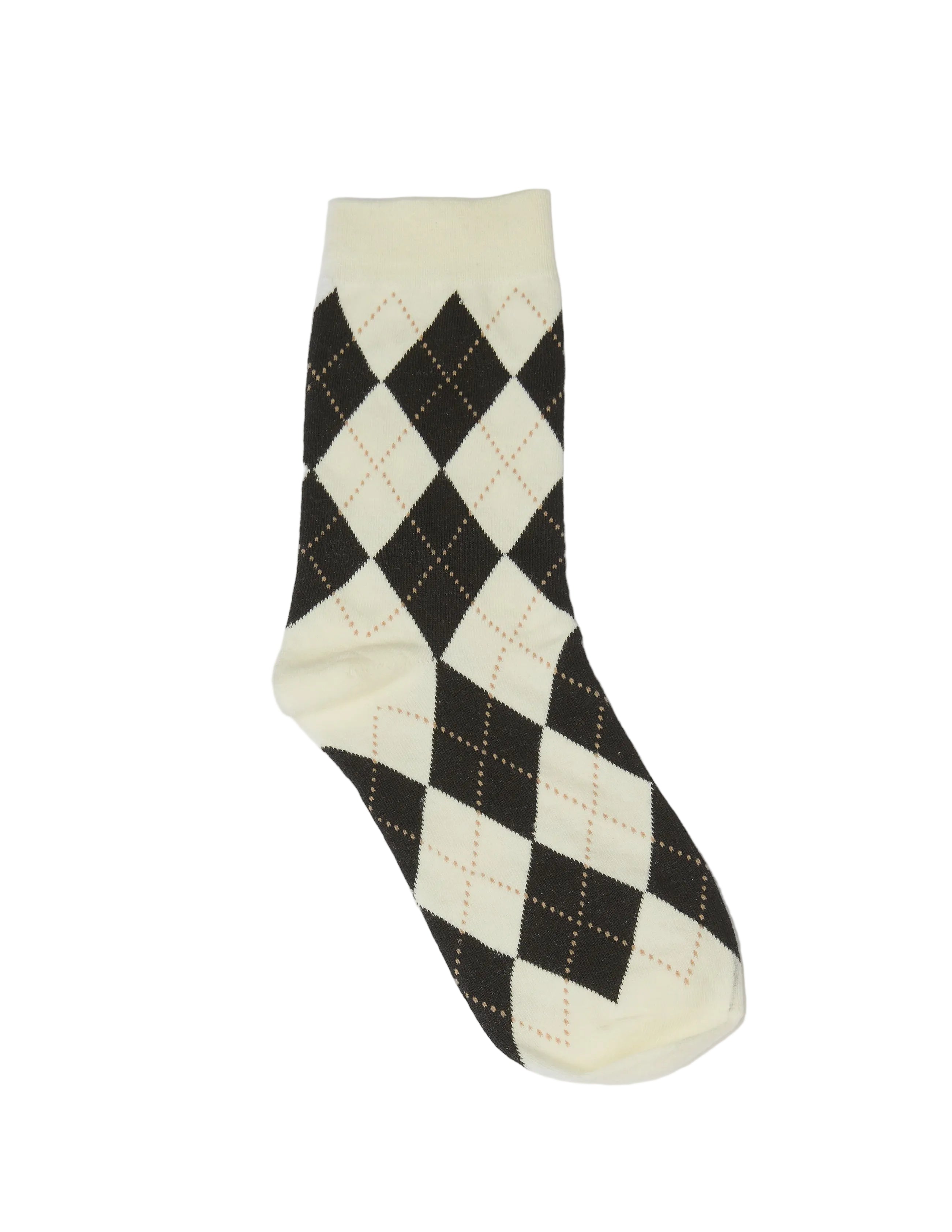 Sock Argyle - Cream | Stella + Gemma