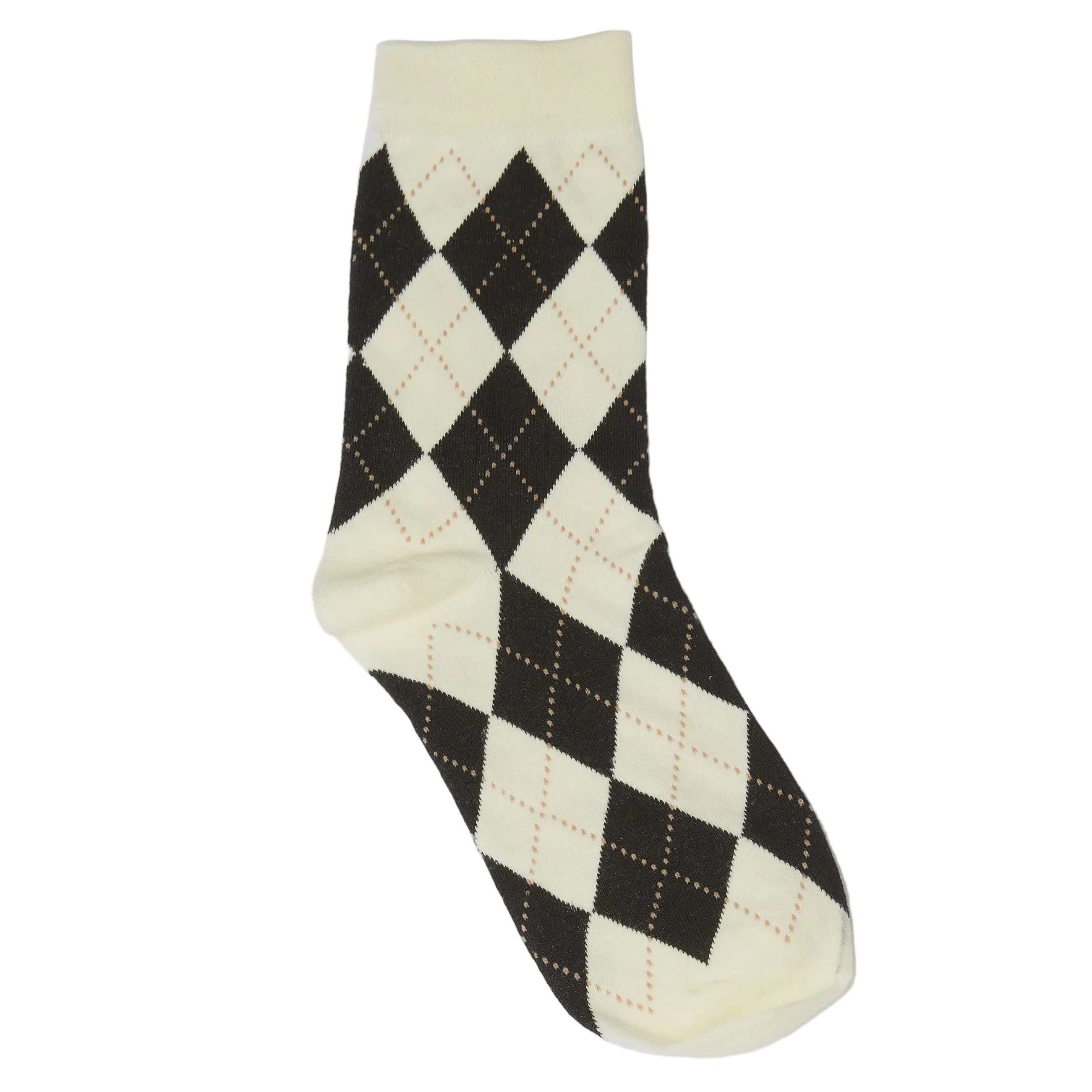Sock Argyle - Cream | Stella + Gemma