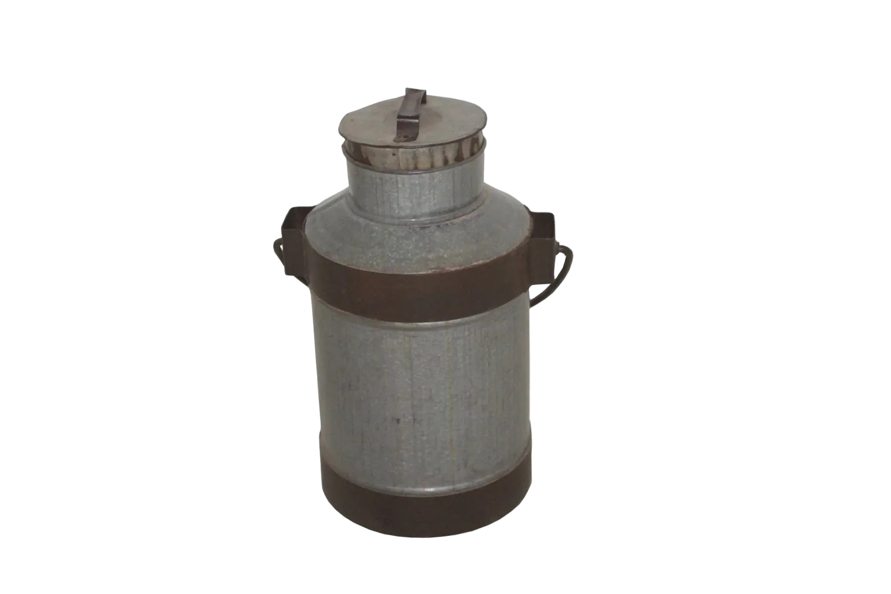 Iron Milk Can - medium | Blue goose Imports