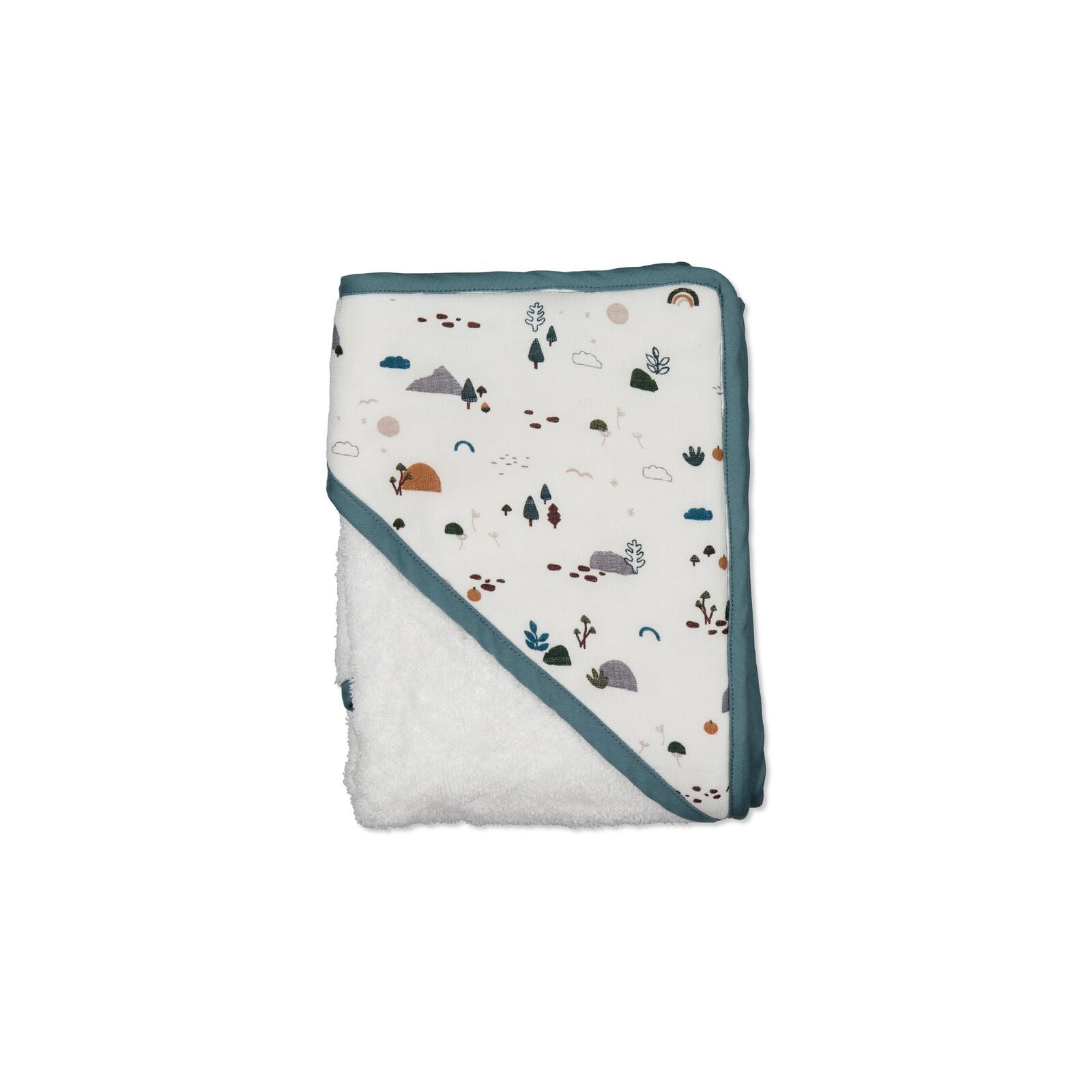 Garden Treasures Baby Hooded Towel | Burrow & Be