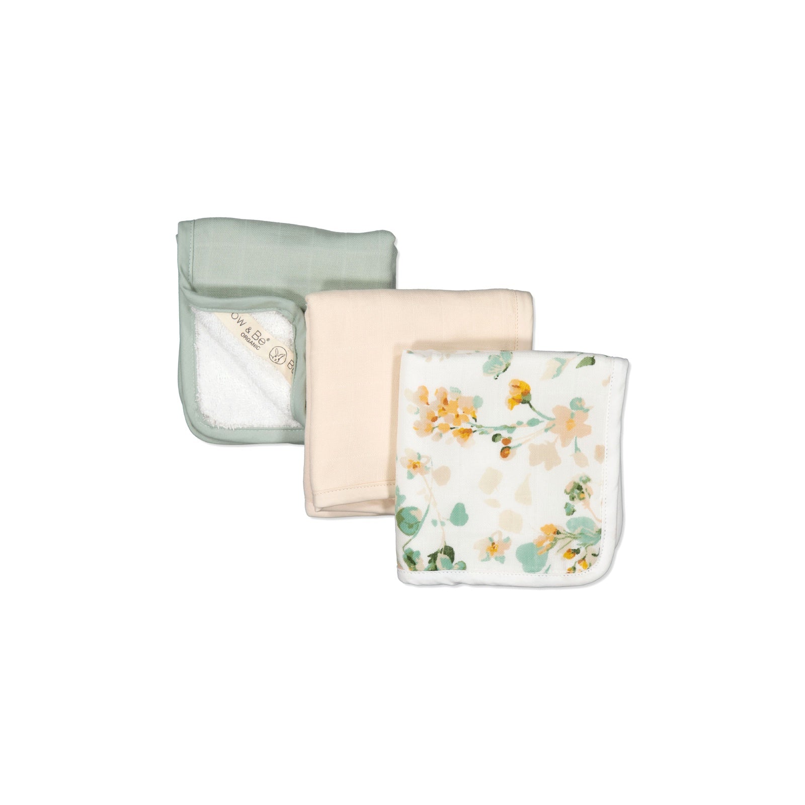 Spring Melody Wash Cloth Set | Burrow & Be