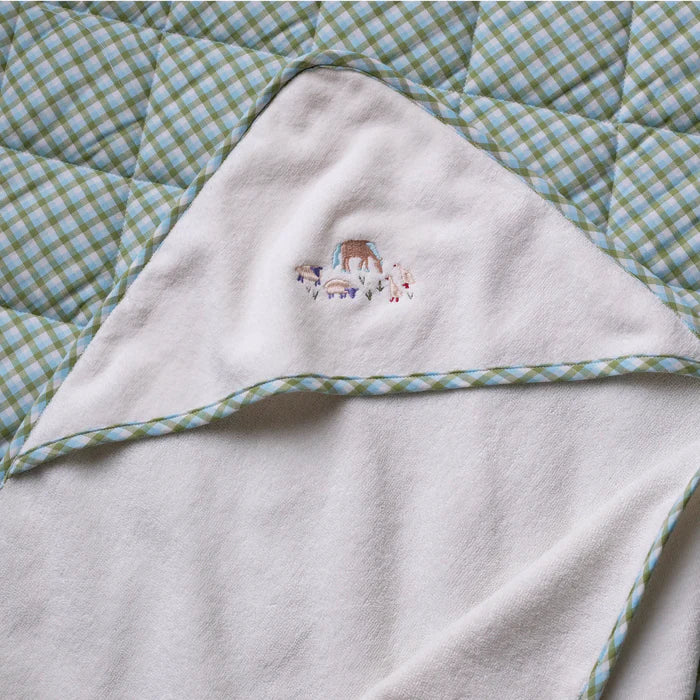 Hooded Towel - Baby - Little Farm | Avery Row