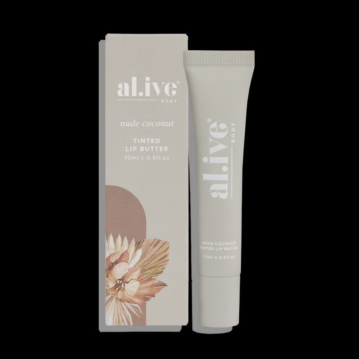 Tinted Lip Butter - Nude Coconut | al.ive