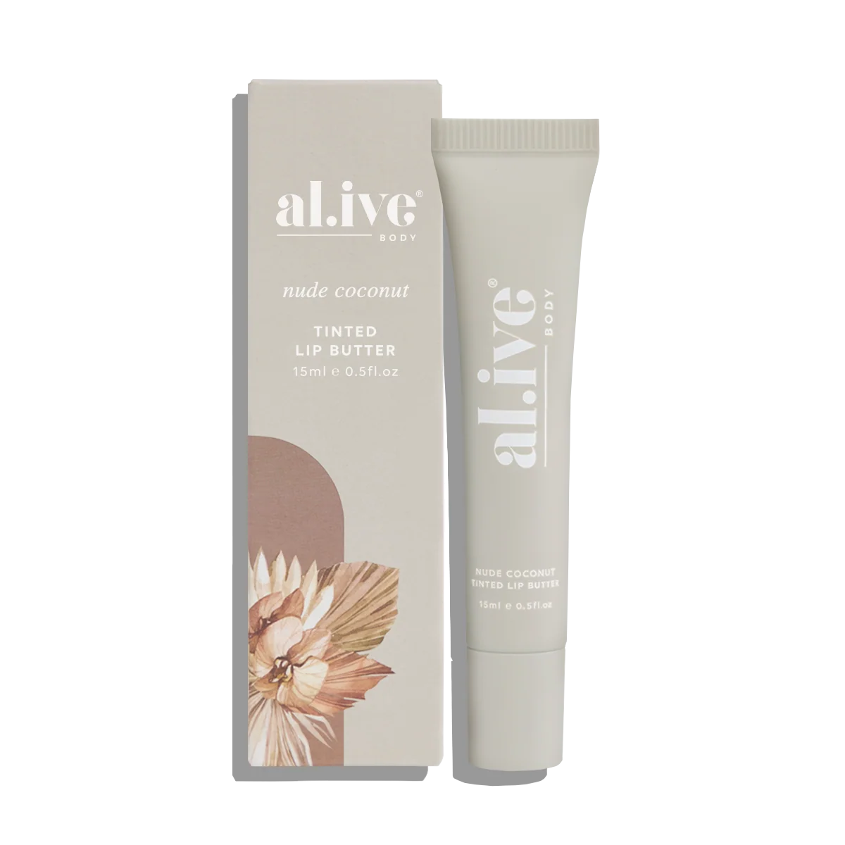 Tinted Lip Butter - Nude Coconut | al.ive